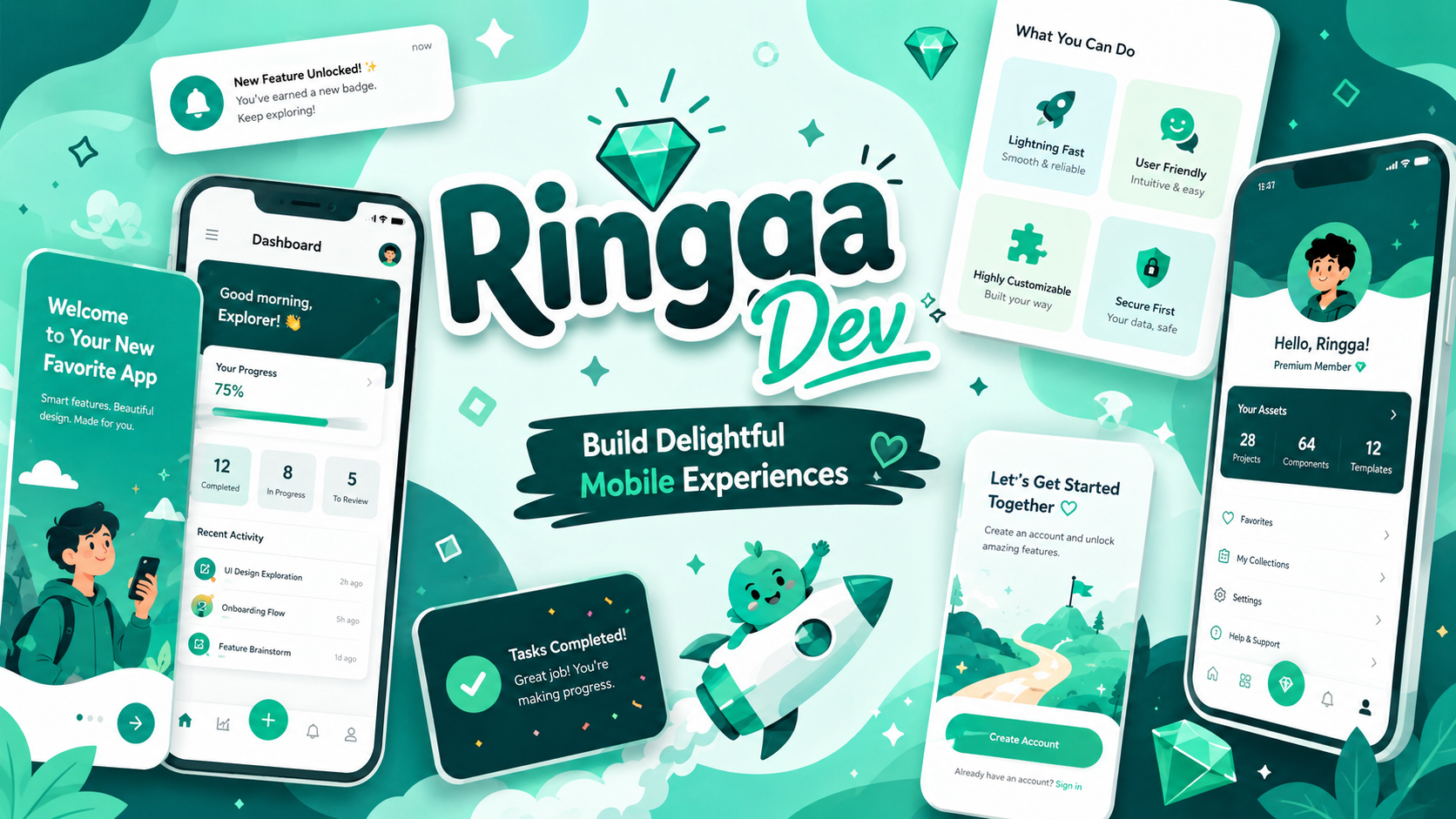 UI/UX Mobile System Design